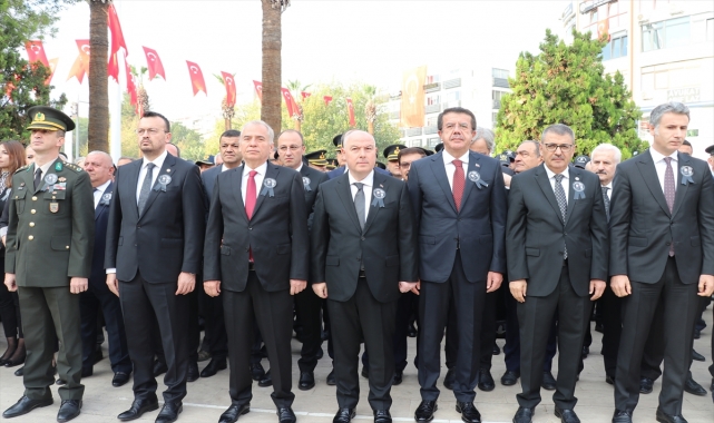 Büyük Önder Atatürk, İzmir ve çevre illerde anıldı