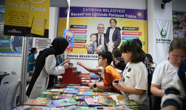 Çayırova 4. Kitap Günlerine öğrenci akını