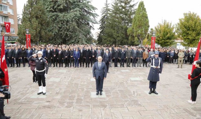 Çorum'da 10 Kasım törenleri