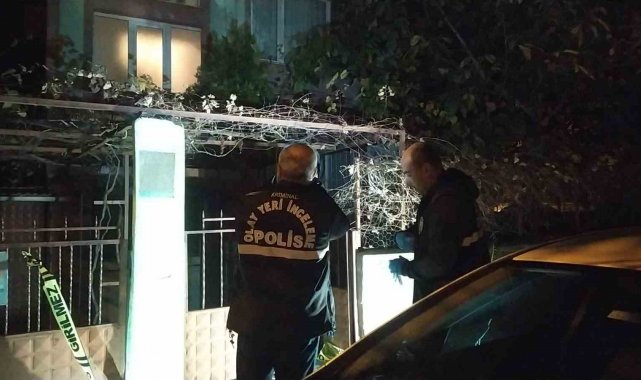 Çorum'da bir ev pompalı tüfek ile kurşunlandı