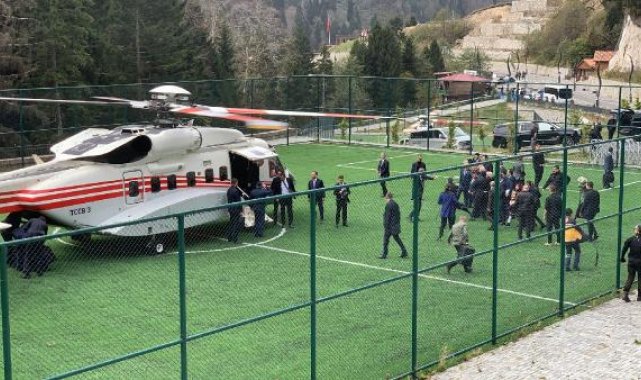 Cumhurbaşkanı Erdoğan, Ayder Yaylası'nda