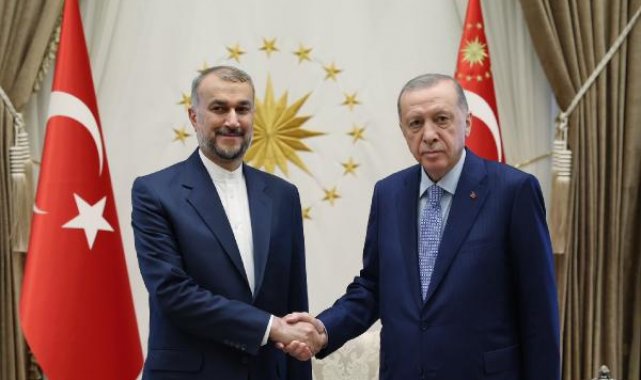 Cumhurbaşkanı Erdoğan, İran Dışişleri Bakanı Abdullahiyan ile görüştü