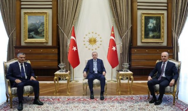 Cumhurbaşkanı Erdoğan, Libya DYK Başkanı Tekale ile görüştü