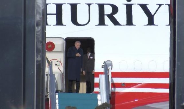 Cumhurbaşkanı Erdoğan, Suudi Arabistan'a gitti