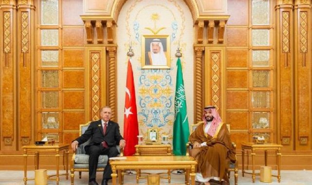 Cumhurbaşkanı Erdoğan, Veliaht Prens Bin Selman'la bir araya geldi