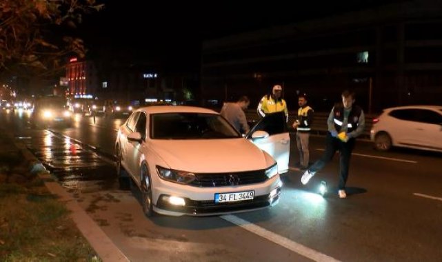 D-100'de seyir halindeki otomobile silahlı saldırı: 1 yaralı