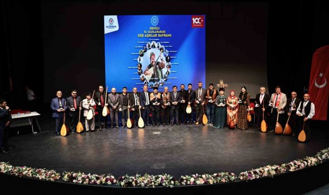 Denizli 10. Ege Aşıklar Bayramı'nda muhteşem final