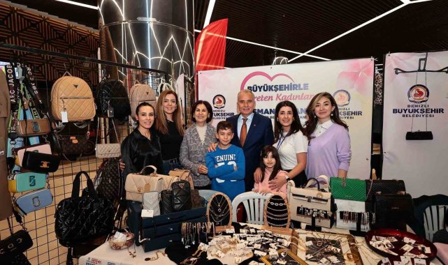 Denizli, Büyükşehirle Üreten Kadınlar Festivaline akın etti