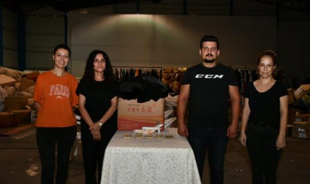 Depremzedelere gönderilen yardım kolisinden 450 bin TL değerinde döviz çıktı