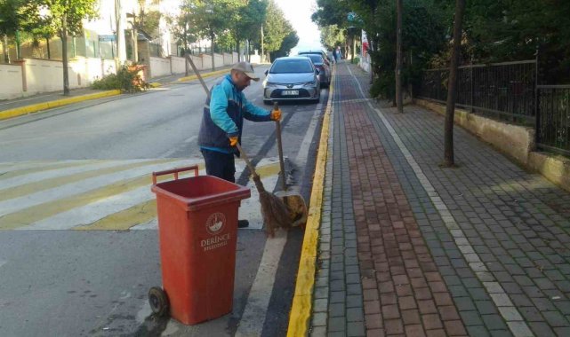 Derince'de hummalı temizlik