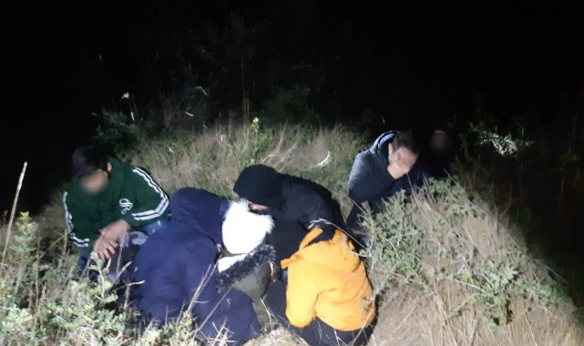 Didim'de 20 düzensiz göçmen ve 2 organizatör yakalandı