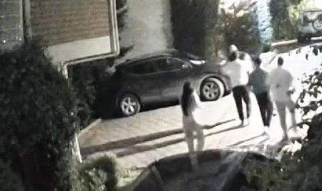 Dilan Engin Polat çiftinin komşularıyla otopark kavgası görüntüleri ortaya çıktı