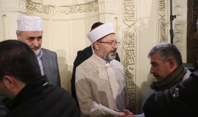 Diyanet İşleri Başkanı Erbaş, Filistin için dua etti