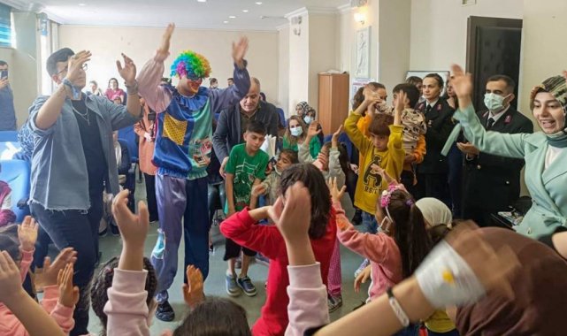 Diyarbakır'da lösemili çocuklar unutulmadı