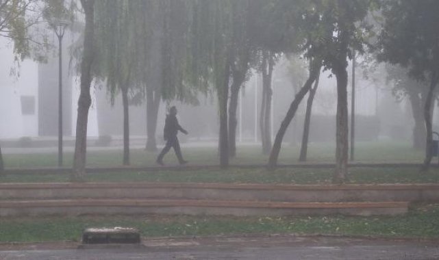 Diyarbakır'da sis etkili oldu