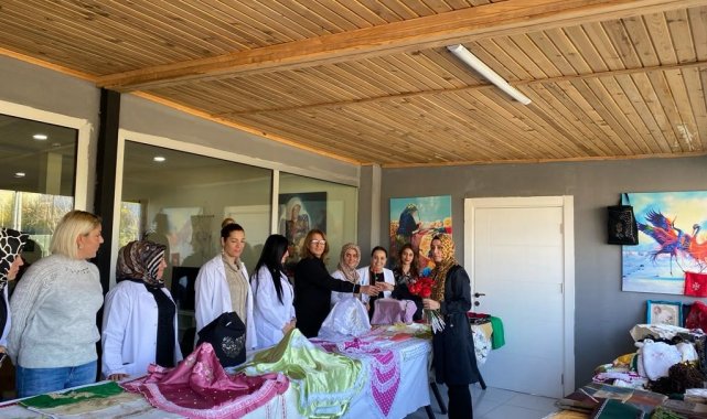 Diyarbakır'ın Yenişehir ilçesinde el emeği sergisi