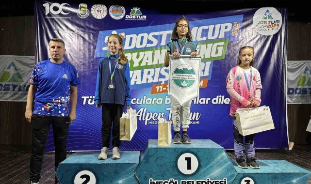 Dostumcup yarışlarının birincisi İnönü'den