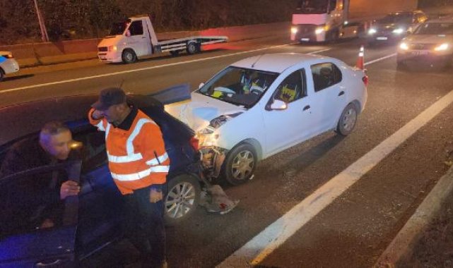 Düzce'de Anadolu Otoyolunda zincirleme kaza: 6 yaralı