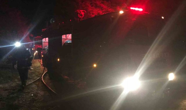 Edirne'de depoda çıkan yangın söndürüldü