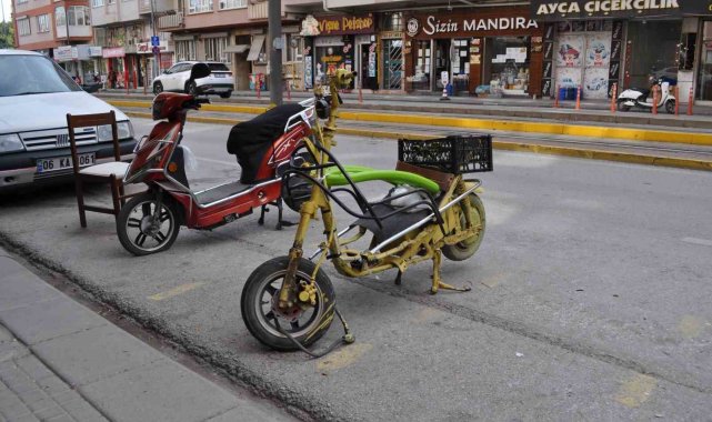 Emektar motosikletlerini unutmadılar