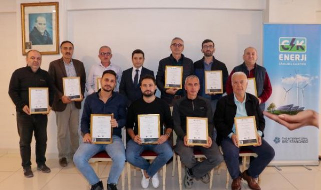 Erbaa Toprak Sanayi Kooperatifi 'yeşil enerji' sertifikası aldı