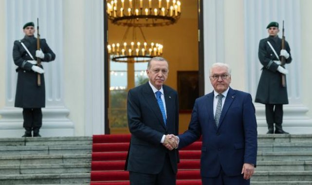 Erdoğan, Alman mevkidaşı Steinmeier ile bir araya geldi