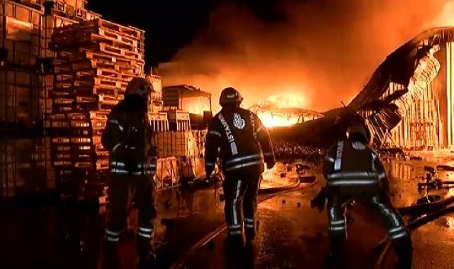 Esenyurt'ta depo yangını- 2