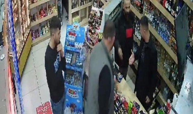 Esenyurt'ta Tekel bayiine yapılan silahlı saldırının görüntüleri ortaya çıktı