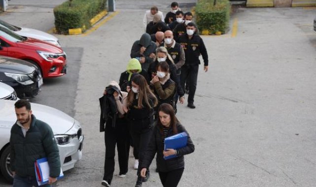 Eskişehir'de 2 milyon liralık dolandırıcılık şüphelileri adliyede