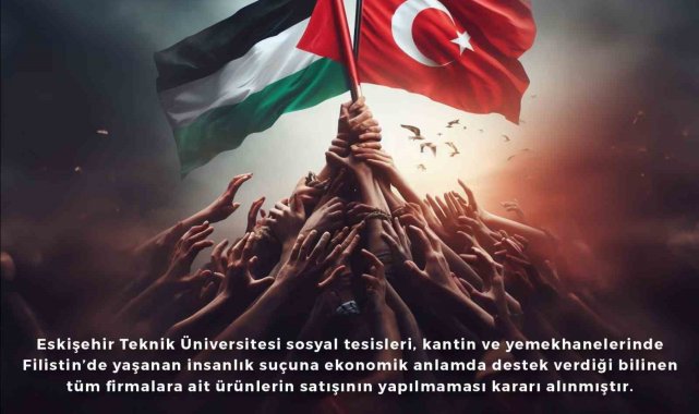 ESTÜ'den boykota destek kararı