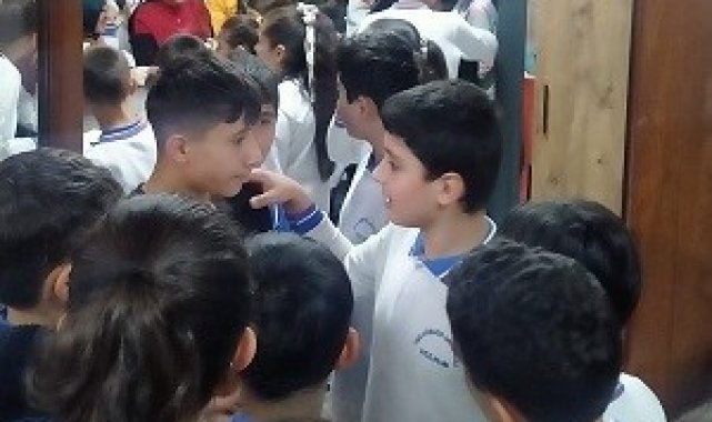 Faik Güngör Ortaokulu Gazze'ye sessiz kalmadı