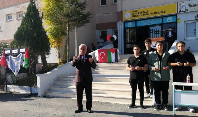 Filistin için düzenlenen hayır çarşısına yoğun ilgi