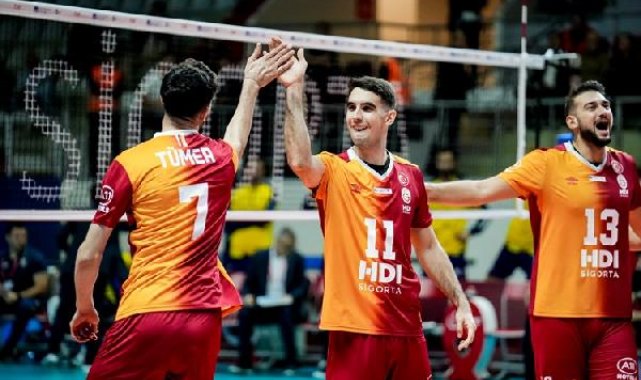 Galatasaray HDI Sigorta - Fenerbahçe Parolapara: 2-3