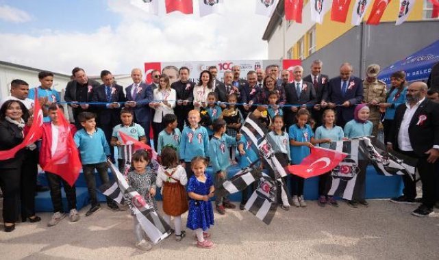 Gaziantep Oğuzeli Beşiktaş İlkokulu'nun açılışı yapıldı