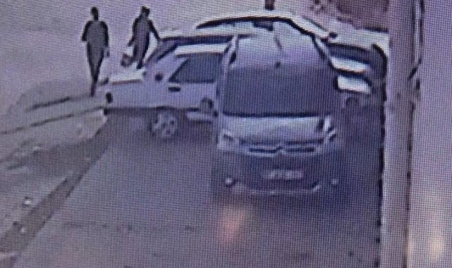 Gaziantep'te park halindeki araç çalındı