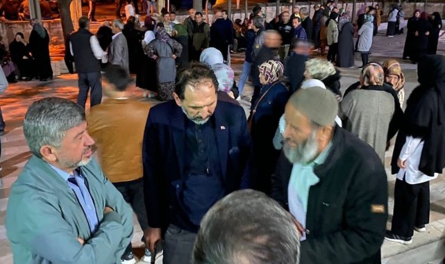 Gediz'de umreciler dualarla uğurlandı