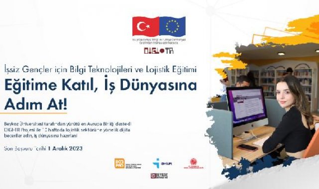 Gençlere istihdam sağmayı hedefleyen DIGI-TR Projesi'nde eğitimler başlıyor