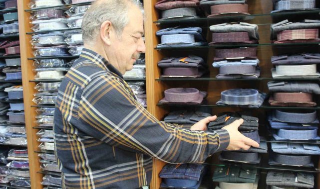 Gömlekçilerde raflar kış sezonuna hazırlanıyor