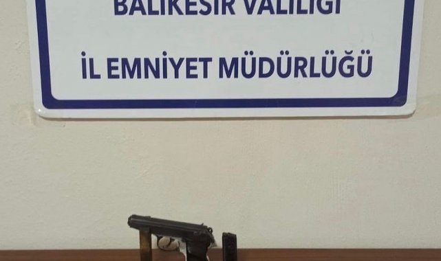 Gönen ve Bandırma'da araç aramasında 2 kişi yakalandı