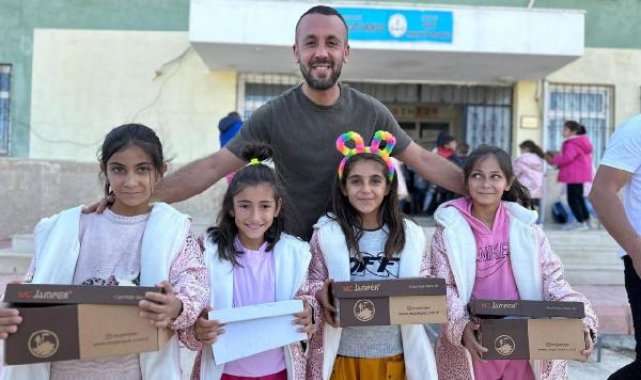 Gönül Bahçesi'nden 6 bin öğrenciye kışlık yardımı