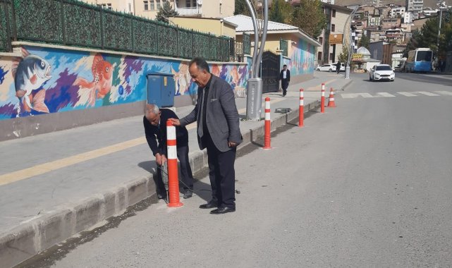 Hakkari Belediyesi duba çalışması başlattı