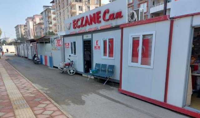 Hatay'da 3 konteyner eczaneden hırsızlık