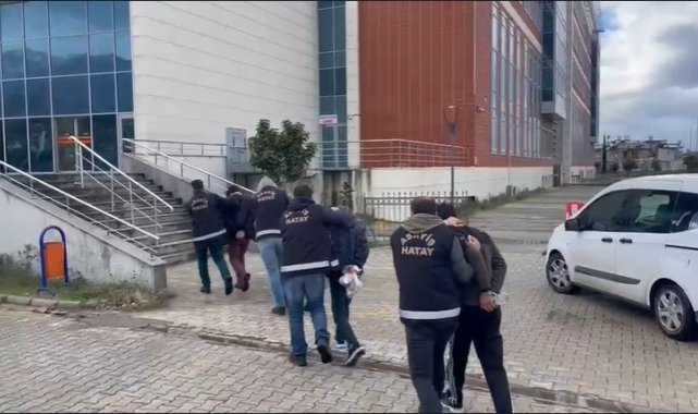 Hatay'da çeşitli suçlardan aranan 4 zanlı yakalandı