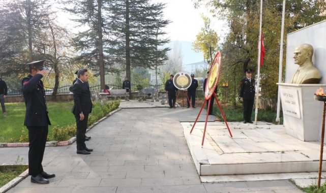 Hizan'da 10 Kasım Atatürk'ü anma programı
