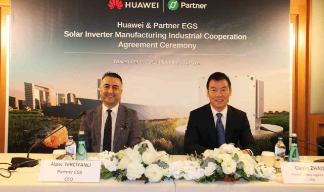 Huawei Türkiye ve Partner EGS, Türkiye'de Inverter üretimi için işbirliğine gidiyor