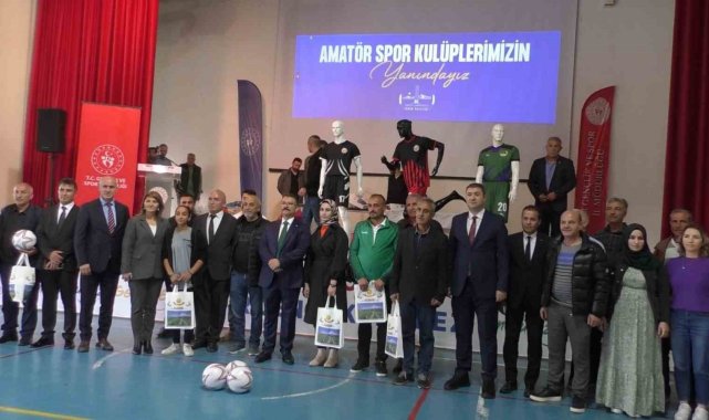 Iğdır Valiliğinden amatör spor kulüplerine destek