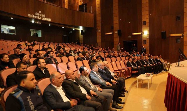 Iğdır'da bağımlılıkla mücadele değerlendirme ve bilgilendirme toplantısı yapıldı