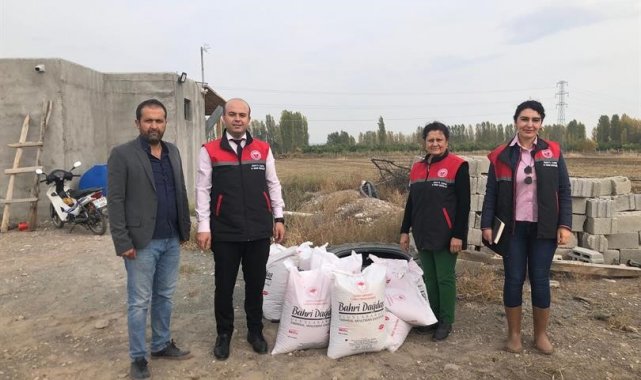 Iğdır'da yerli ve milli "Arpa" çeşitlerin deneme ekimleri yapıldı