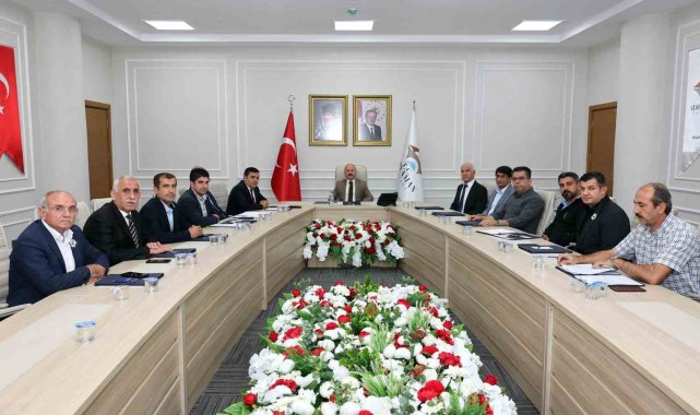 İl özel idaresi haftalık değerlendirme toplantısı yapıldı
