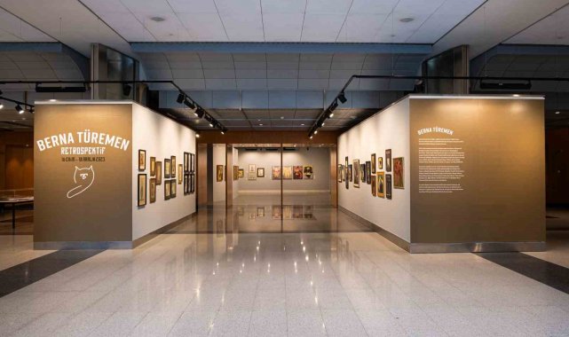 İş Sanat Kibele Sanat Galerisi'nde Berna Türemen "Retrospektif"i